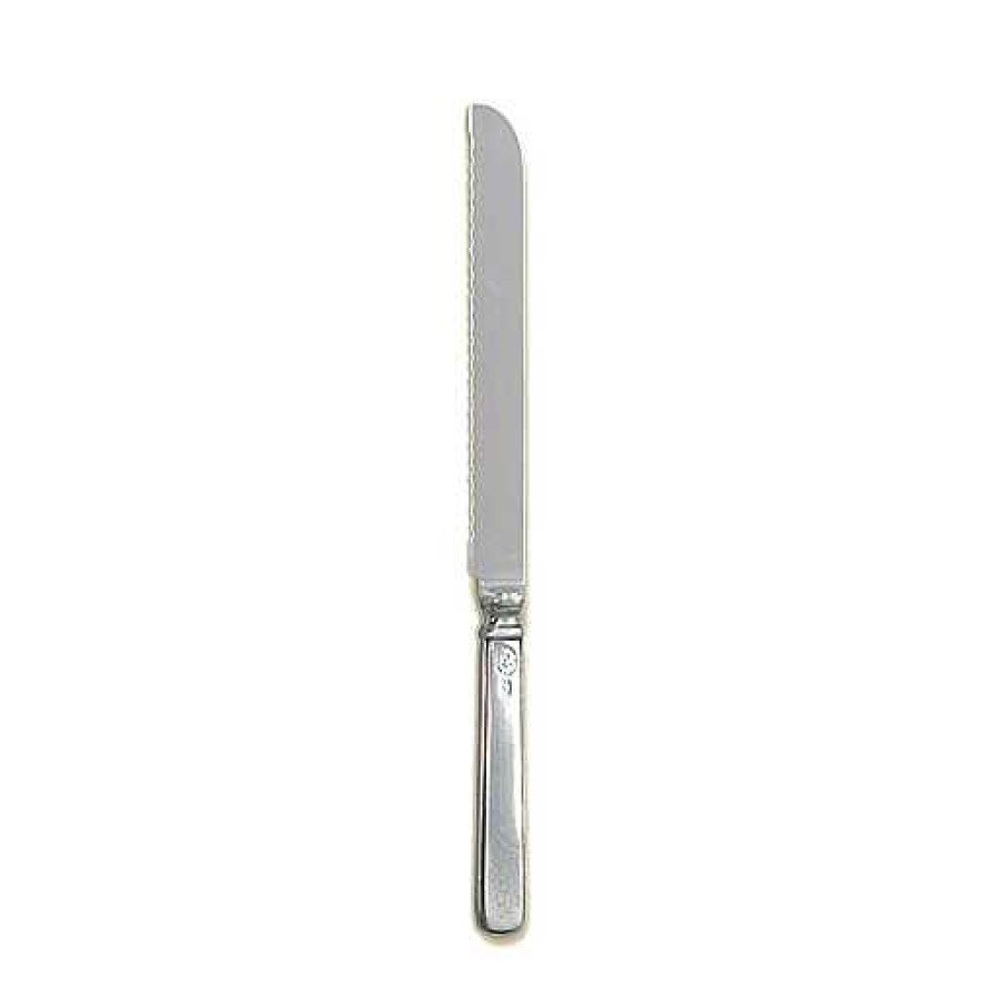 Kitchen Relish Decor | Match Pewter Gabriella Bread Knife