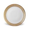 Table Relish Decor | Perl E Dinner Plate - Gold