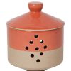 Kitchen Relish Decor | Solar Clay Garlic Keeper