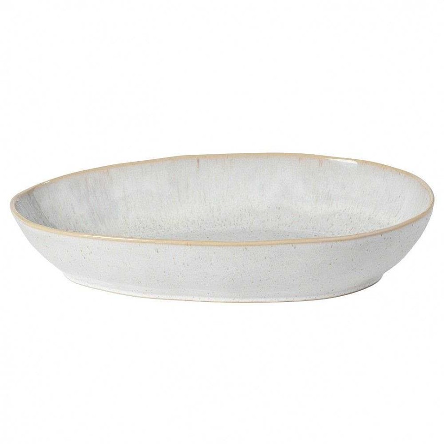 Kitchen Relish Decor | Eivissa Large Oval Baker - Sand Beige