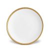 Table Relish Decor | Soie Tress E Dinner Plate - Gold