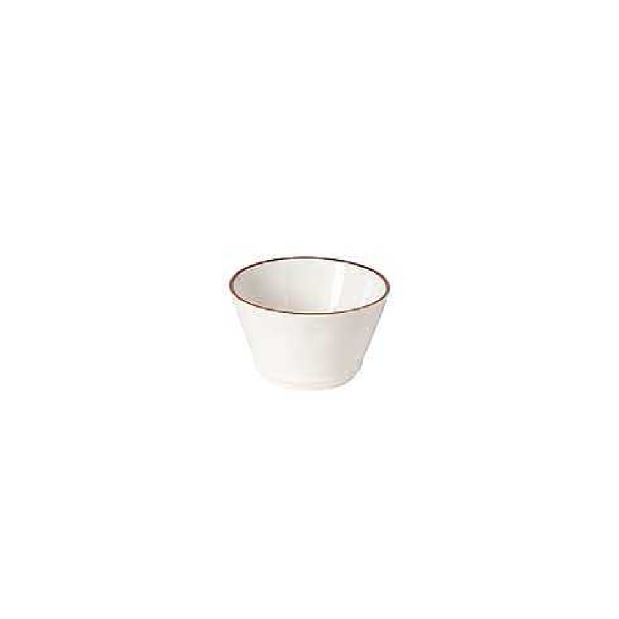 Kitchen Relish Decor | Beja 4 In Ramekin Set - White Red