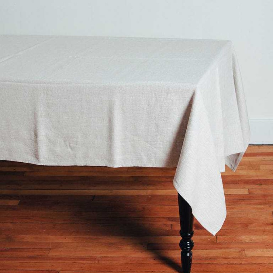 Table Relish Decor | Lara Tablecloth - Natural