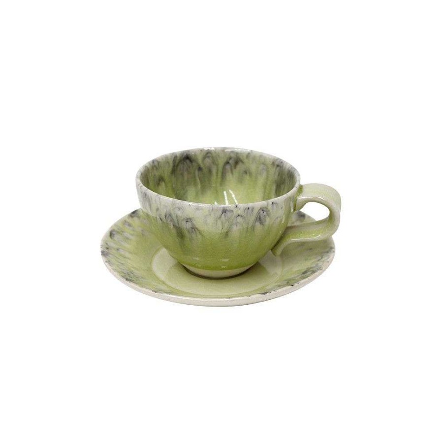 Table Relish Decor | Madeira Tea Cup & Saucer Set - Lemon