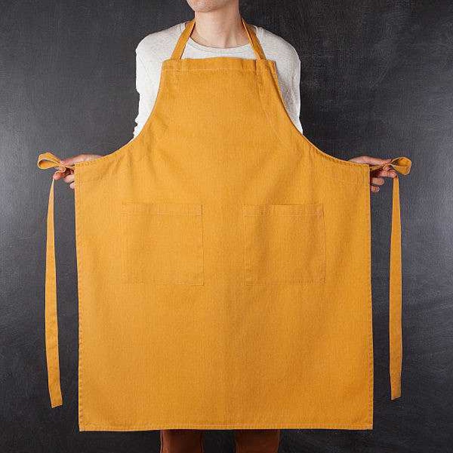 Kitchen Relish Decor | Heirloom Apron - Ochre