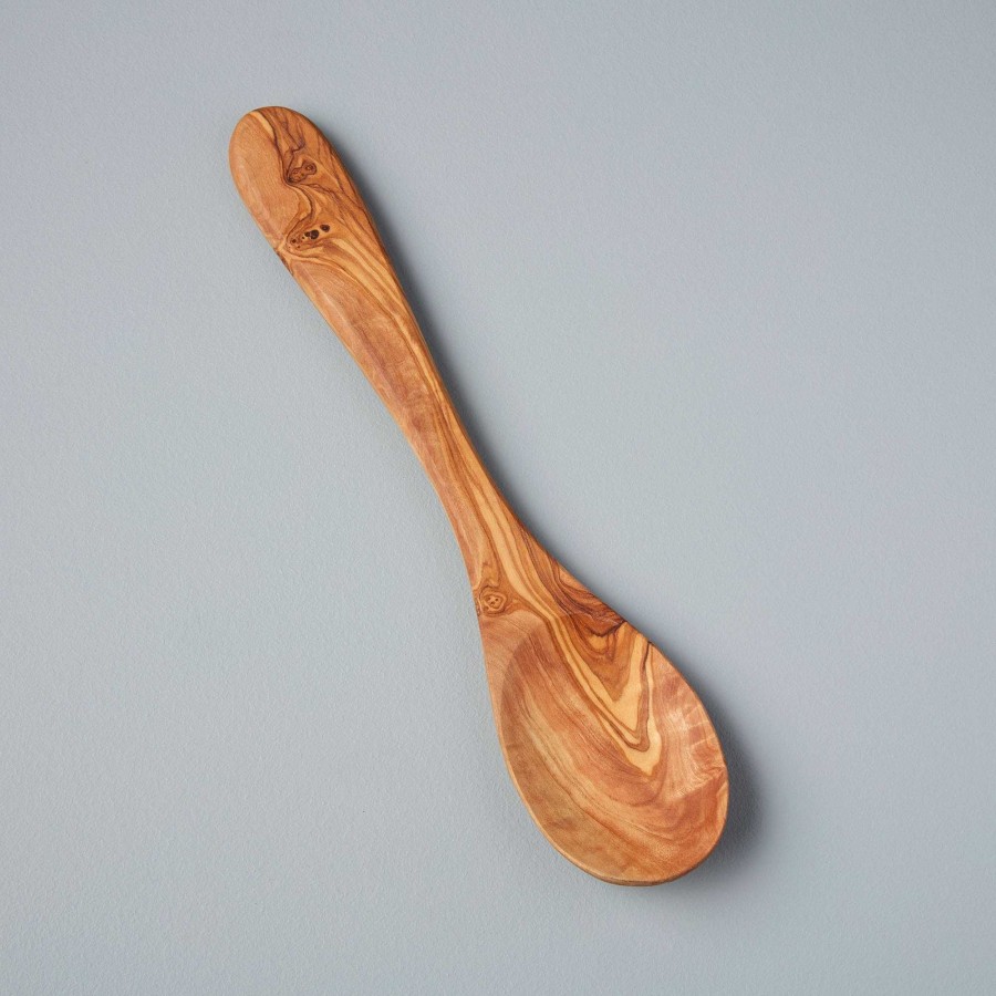 Kitchen Relish Decor | Olive Wood Cooking Spoon