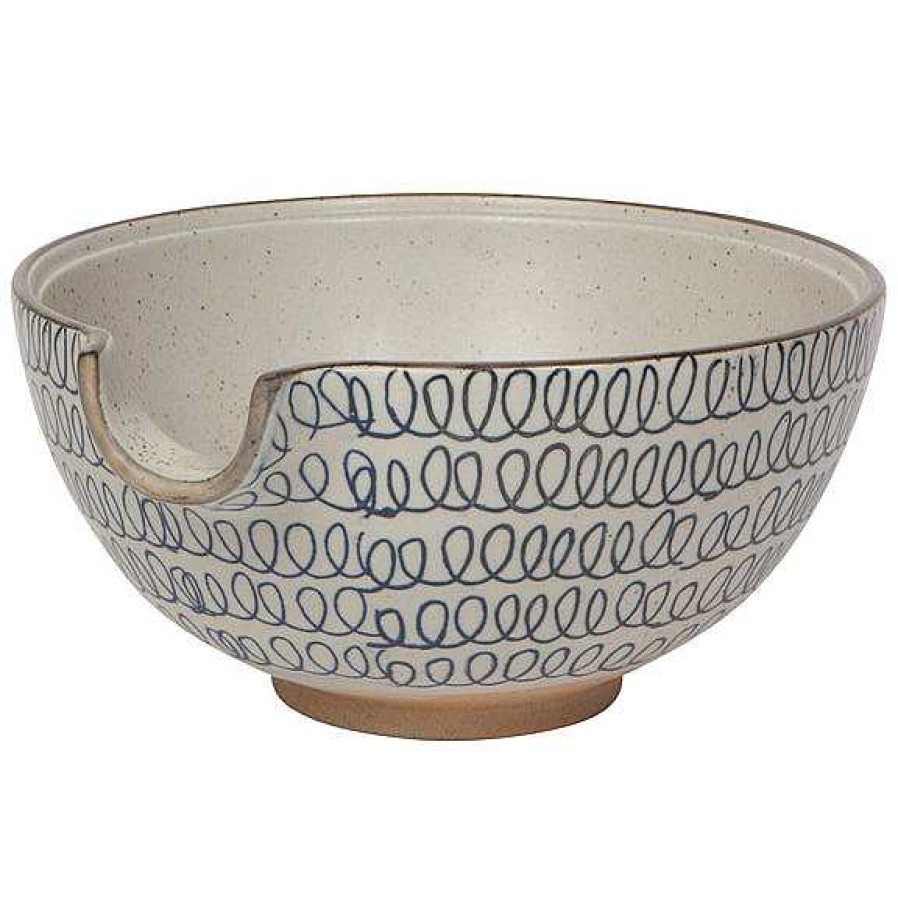 Kitchen Relish Decor | Scribble Element Mixing Bowl - Large