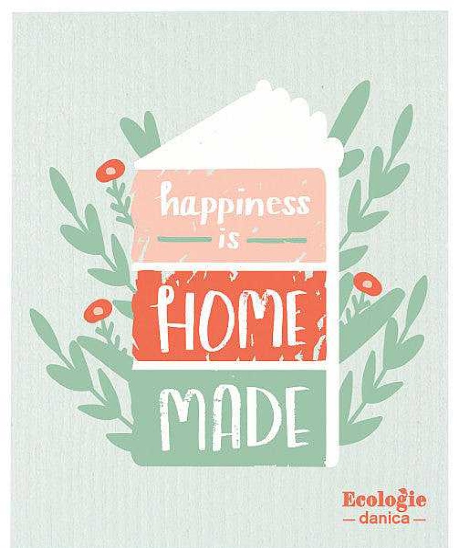 Kitchen Relish Decor | Swedish Dishcloth - Happiness Is Homemade