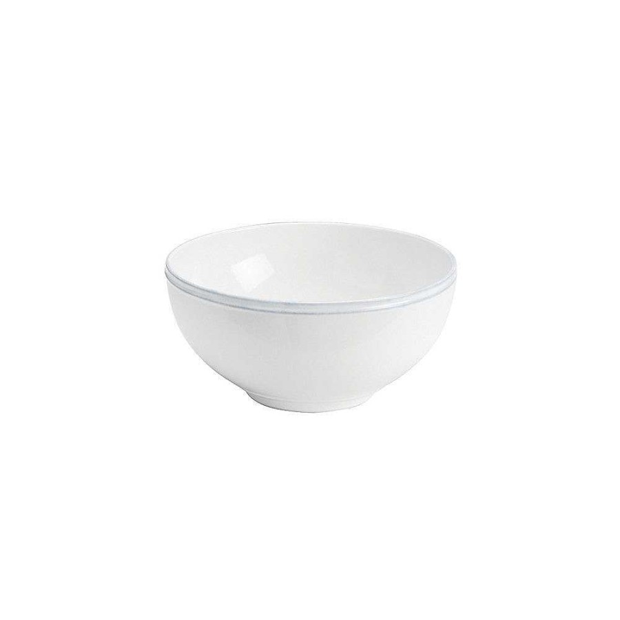 Table Relish Decor | Friso Medium Serving Bowl - White