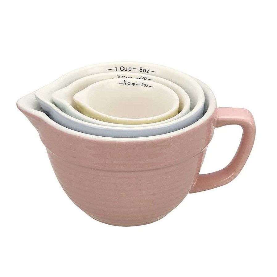 Kitchen Relish Decor | Batter Bowl Measuring Cups - Pastels