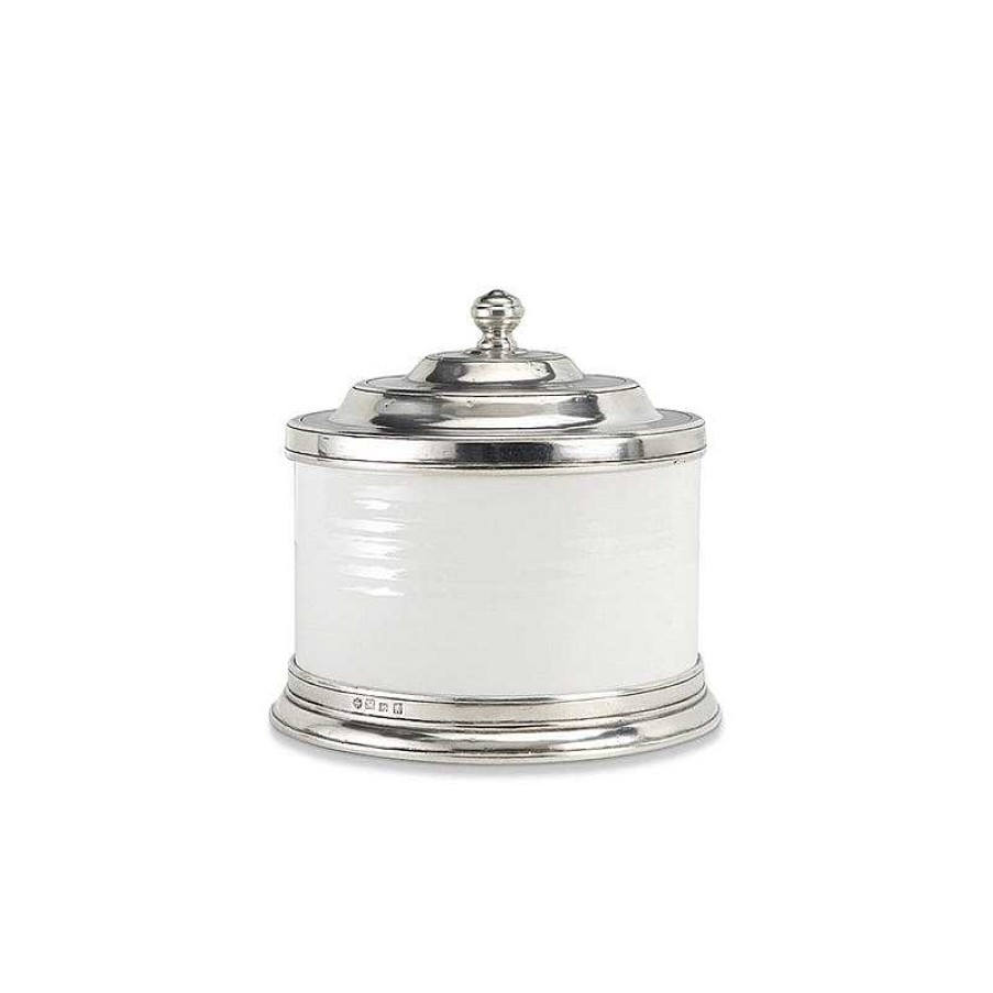 Kitchen Relish Decor | Match Pewter Convivio Cookie Jar