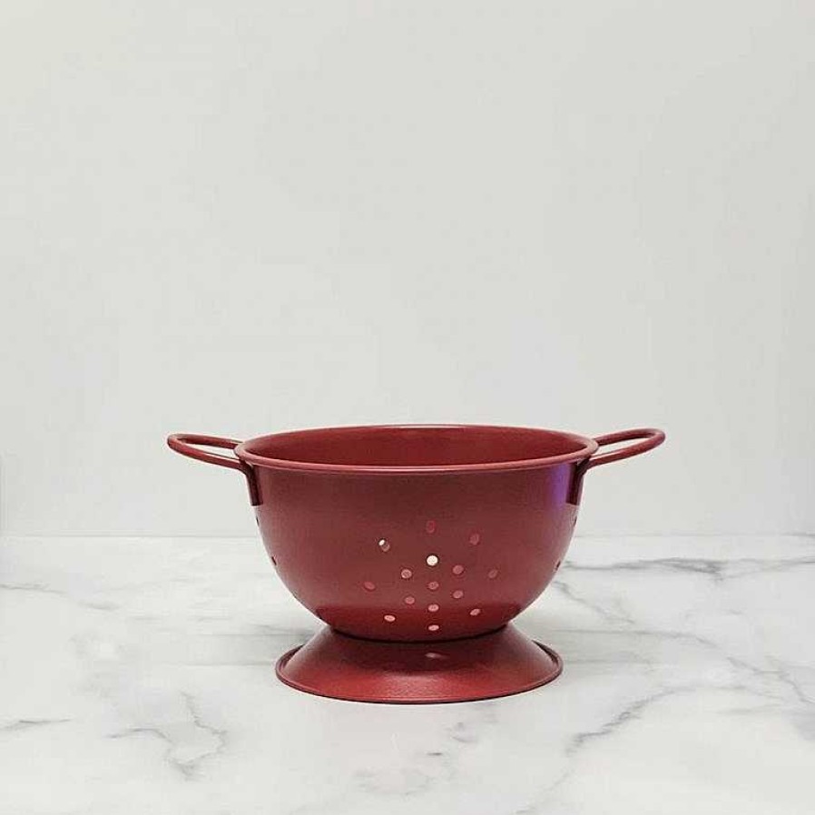 Kitchen Relish Decor | Colander 1 Qt - Carmine