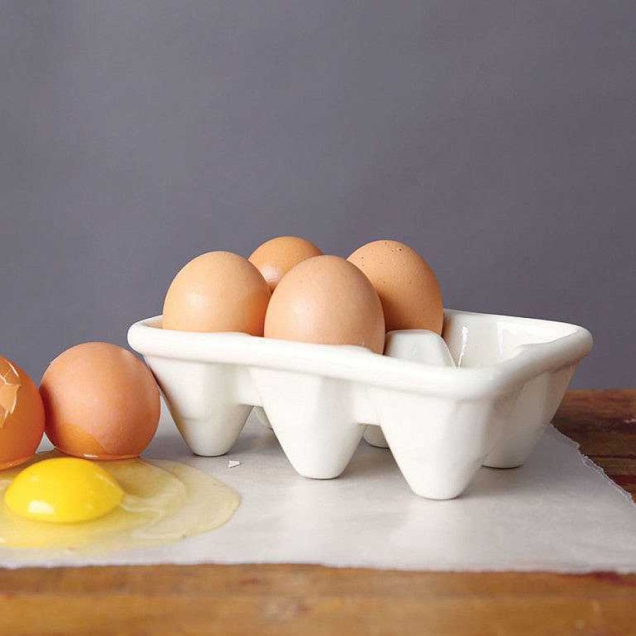 Kitchen Relish Decor | Ceramic Egg Holder