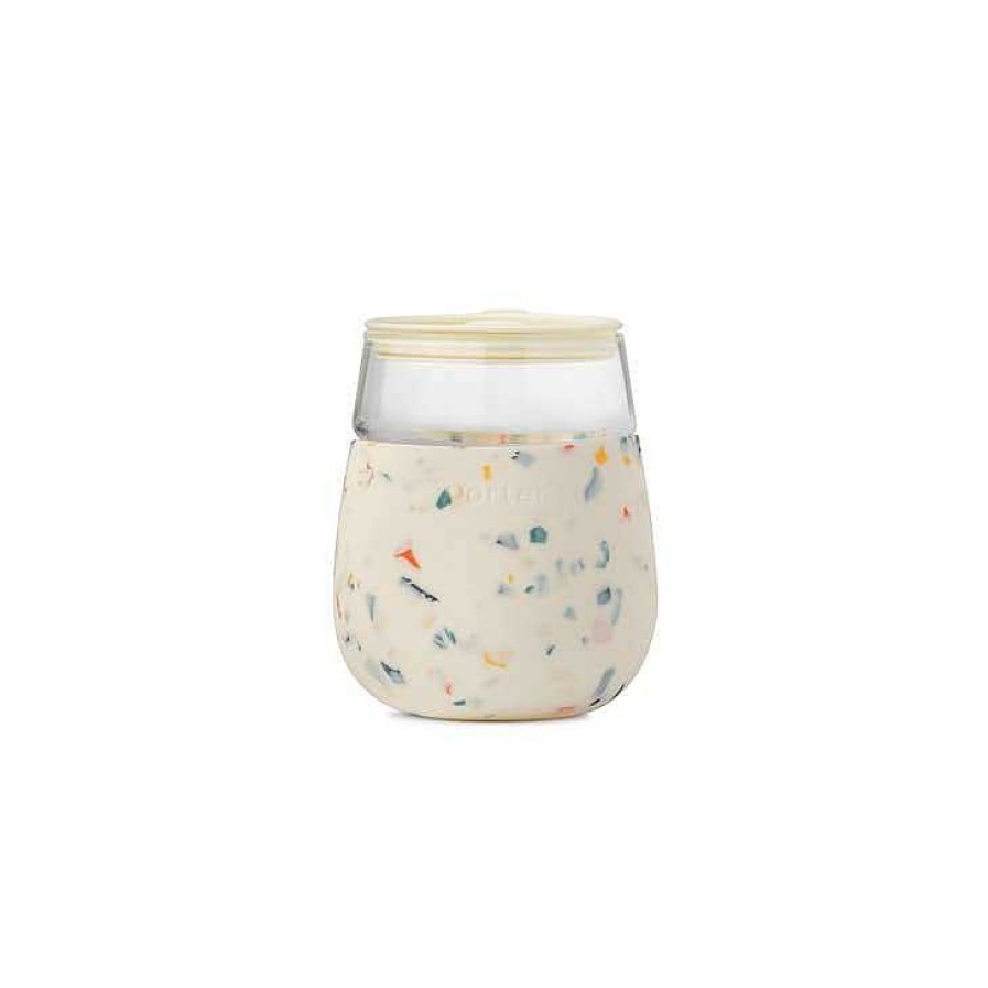 Kitchen Relish Decor | Porter Glass - Terrazzo Cream