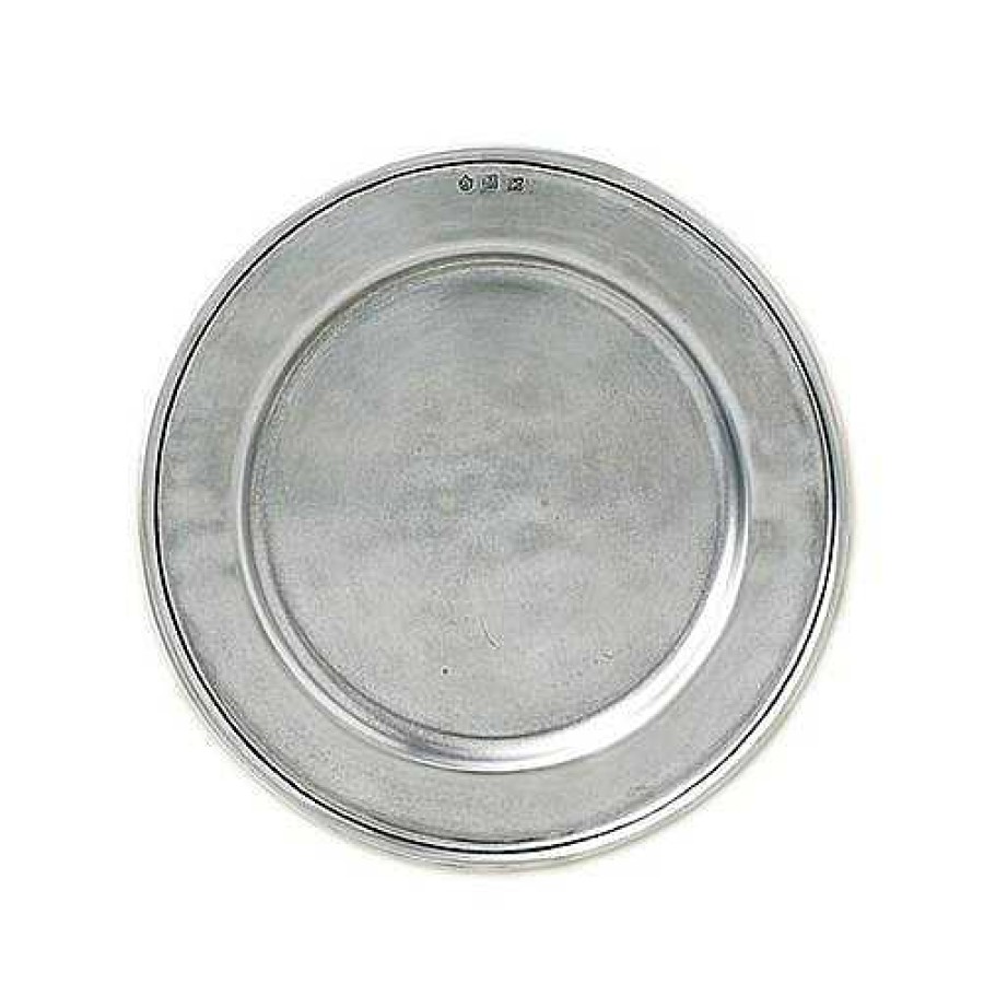 Table Relish Decor | Match Pewter Convivio Bread Plate - Pewter