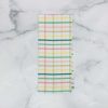 Kitchen Relish Decor | Pastel Check Tea Towel