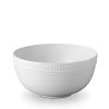 Table Relish Decor | Perl E Serving Bowl - White