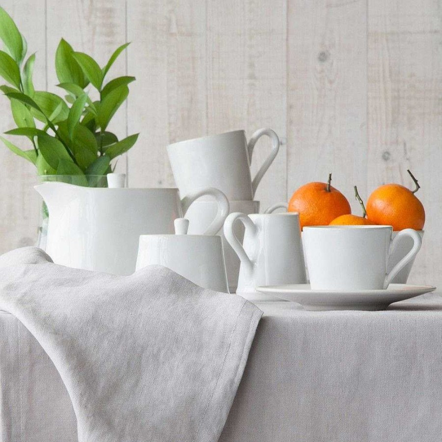 Table Relish Decor | Beja Creamer - White Cream