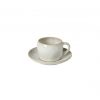 Table Relish Decor | Eivissa Tea Cup & Saucer Set - Sand Beige