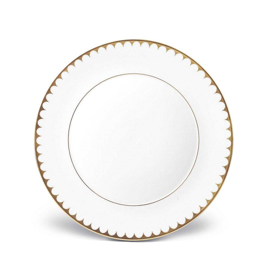 Table Relish Decor | Aegean Filet Dinner Plate - Gold