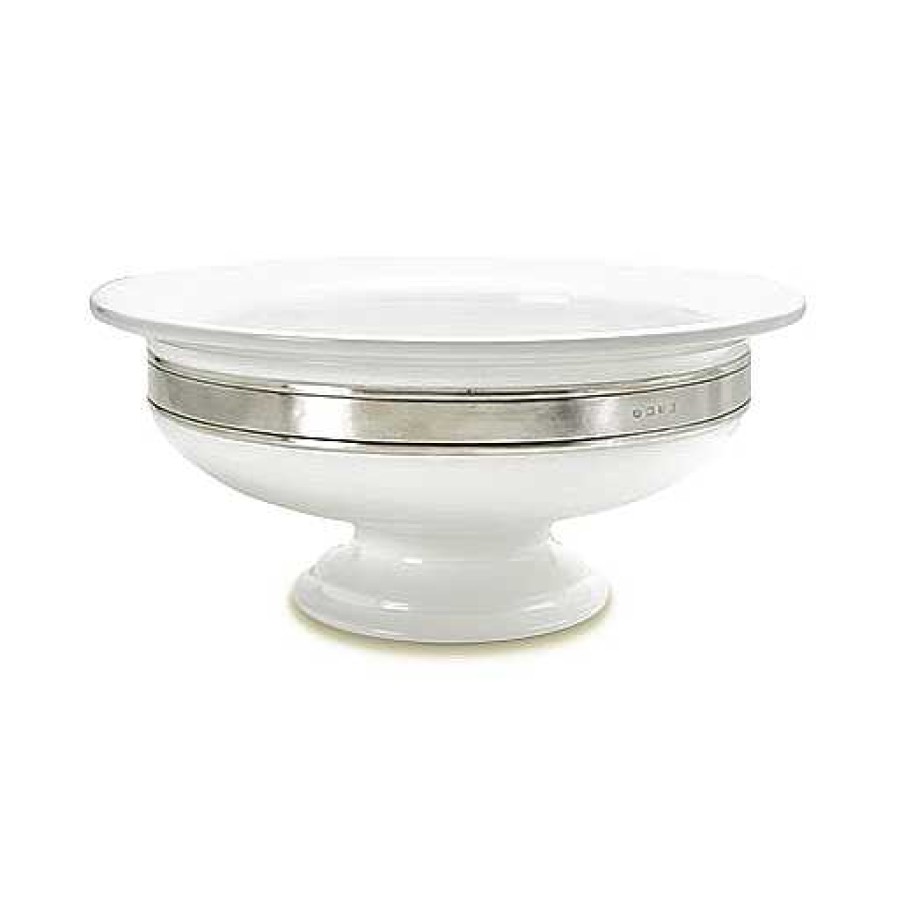 Table Relish Decor | Match Pewter Convivio Round Centerpiece