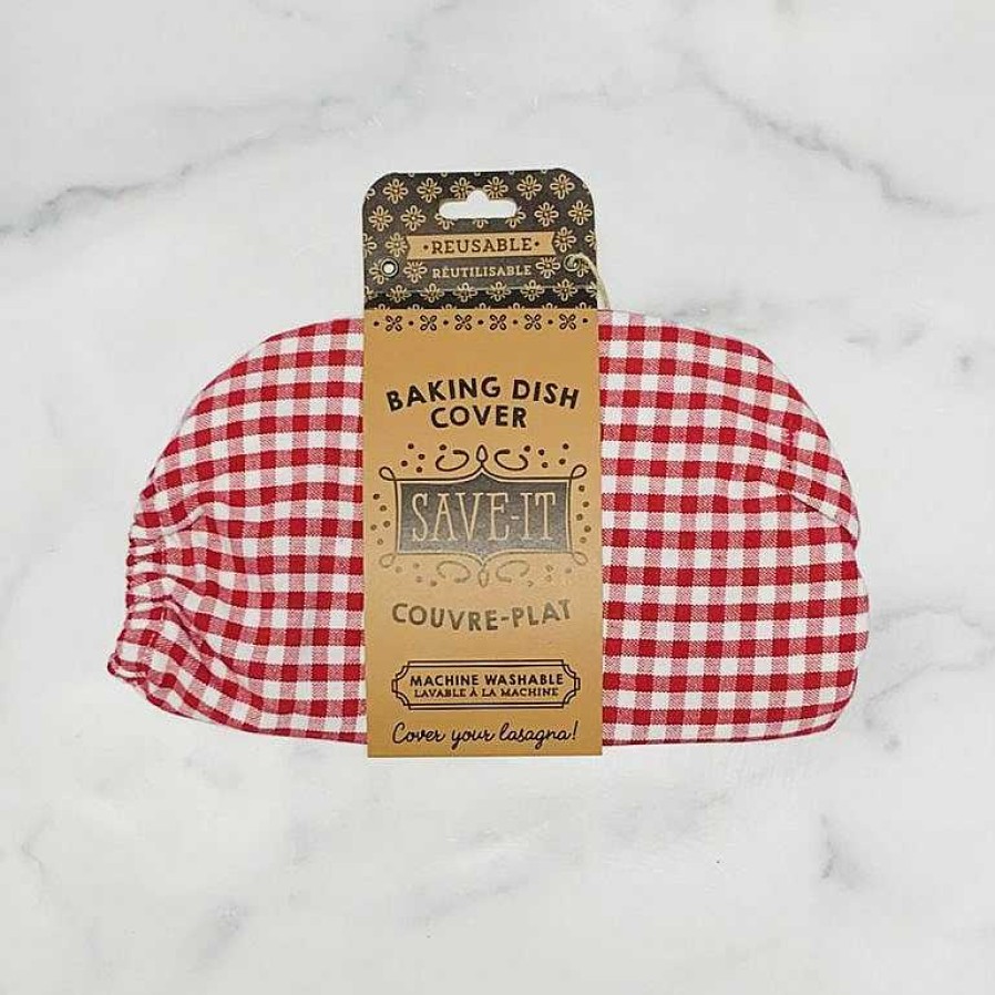 Kitchen Relish Decor | Baking Dish Cover - Gingham