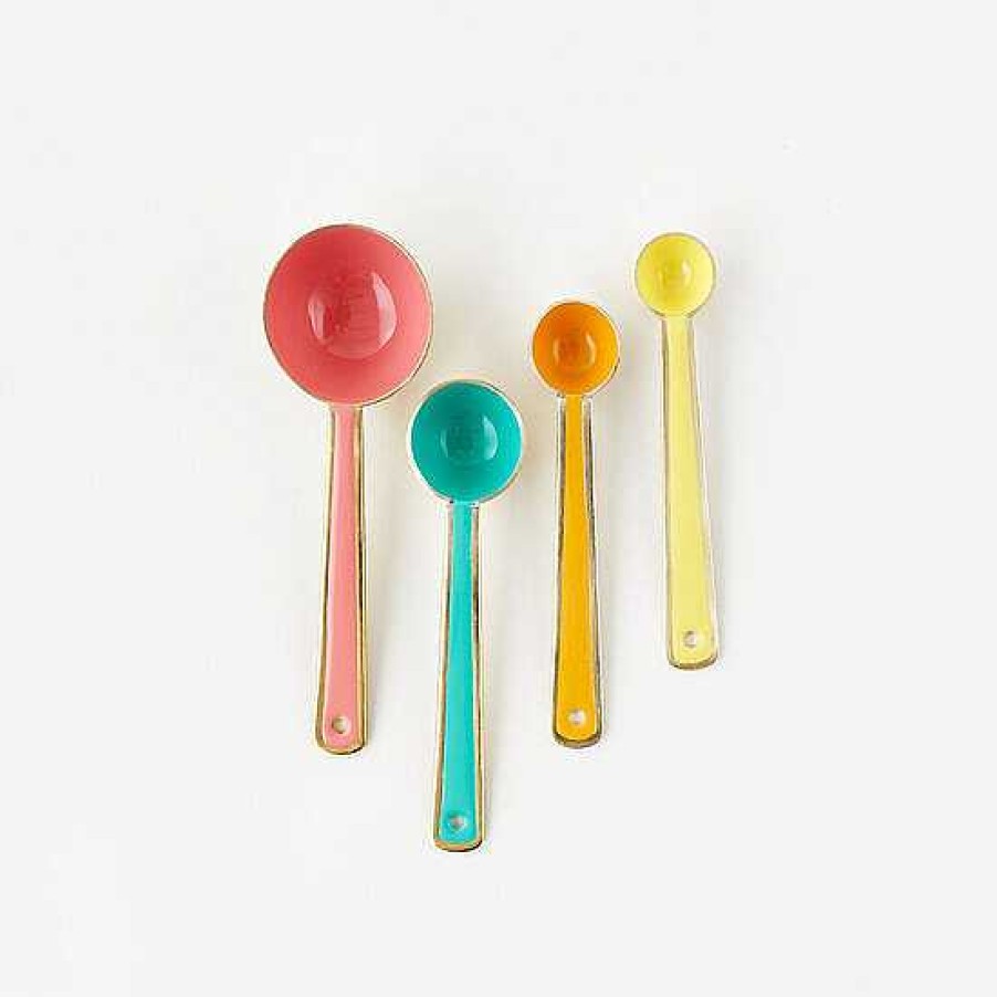 Kitchen Relish Decor | Colorful Measuring Spoon Set