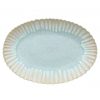 Table Relish Decor | Mallorca Oval Platter - Sea Blue