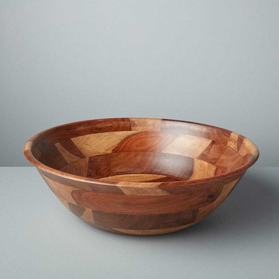 Table Relish Decor | Extra-Large Rosewood Bowl