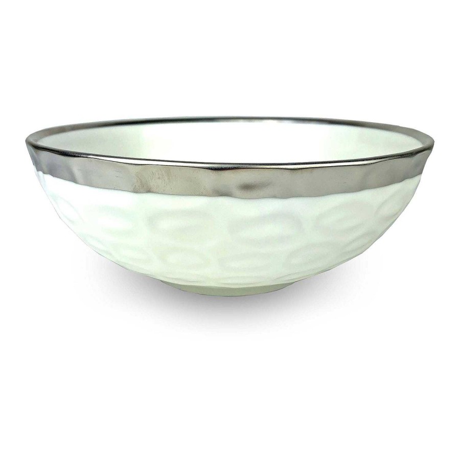 Table Relish Decor | Truro Small Bowl - Platinum