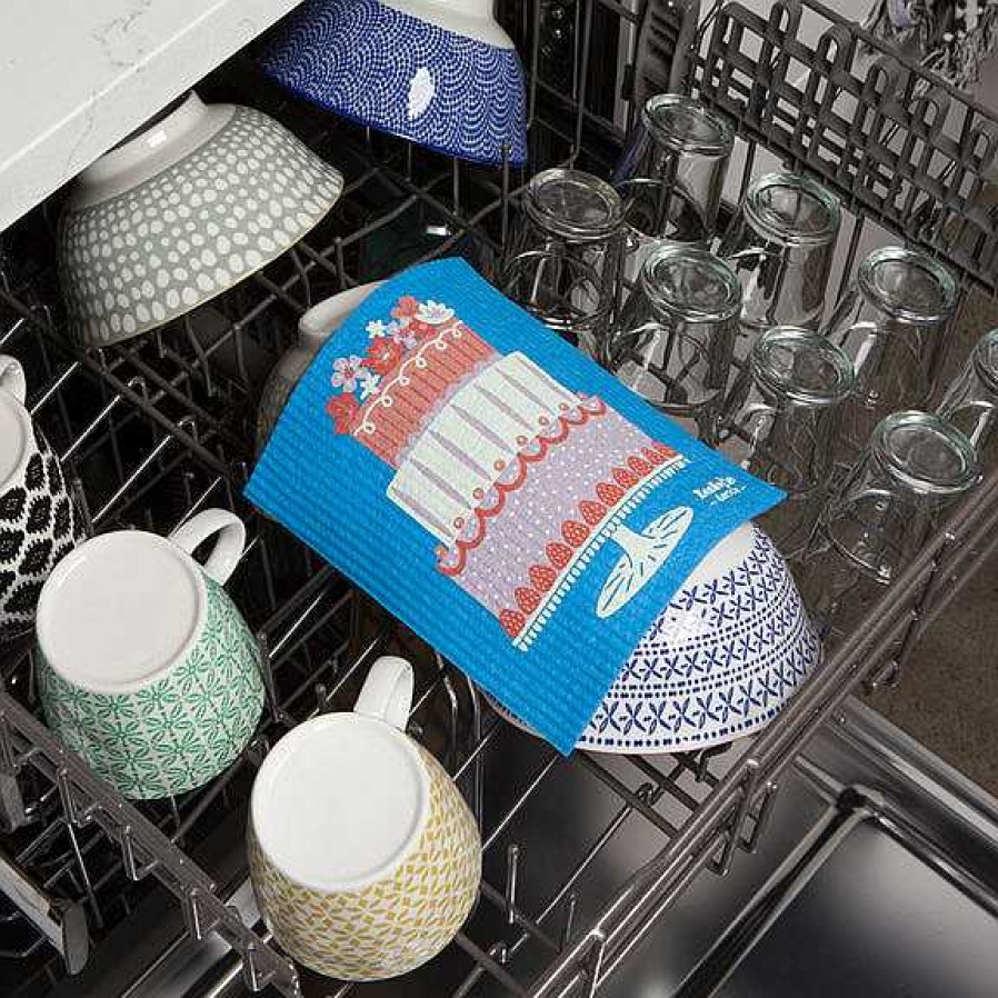 Kitchen Relish Decor | Swedish Dishcloth - Tower Cake