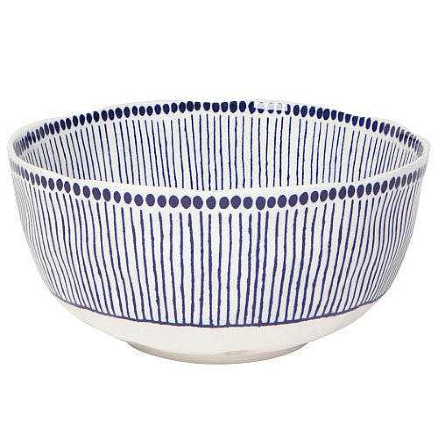 Kitchen Relish Decor | Large Stamped Mixing Bowl - Sprout