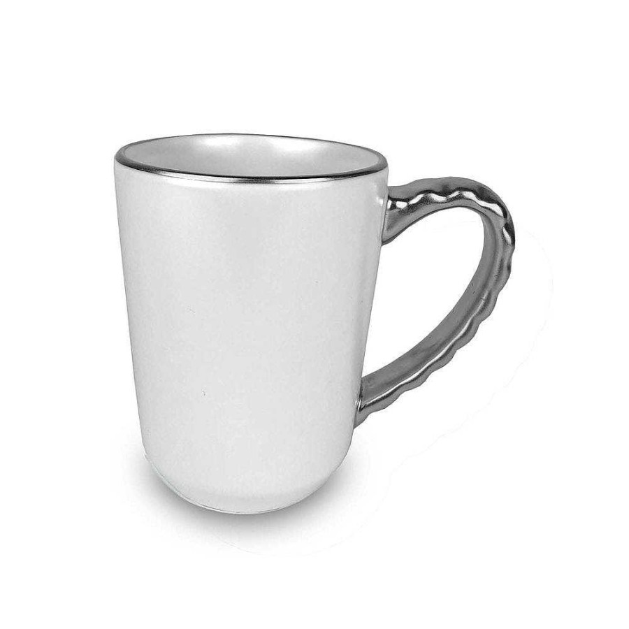 Table Relish Decor | Truro Mug - Platinum