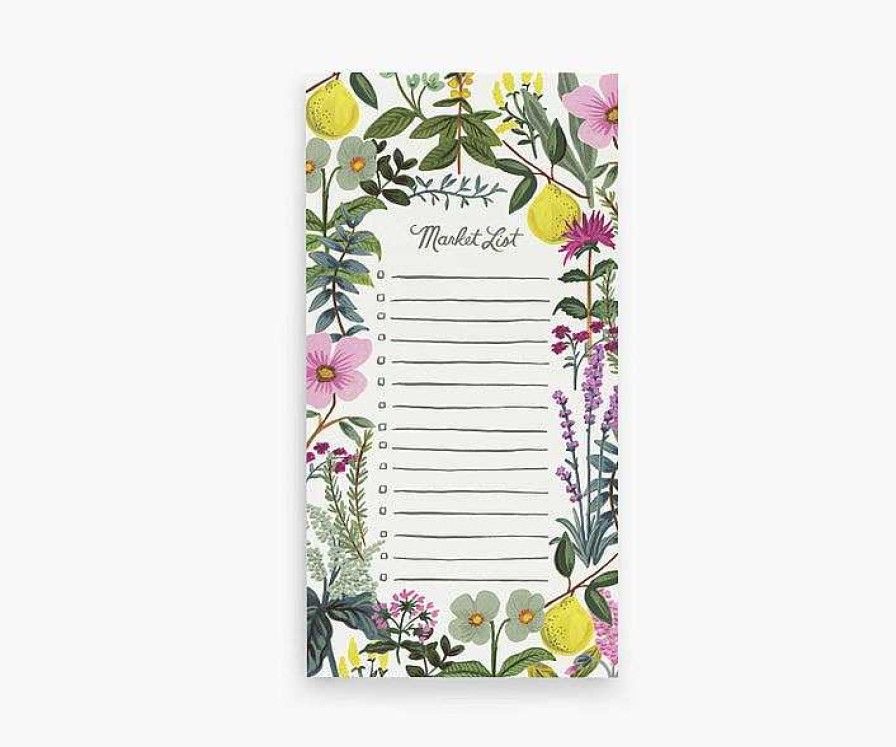 Kitchen Relish Decor | Rifle Paper Co Market Pad - Herb Garden