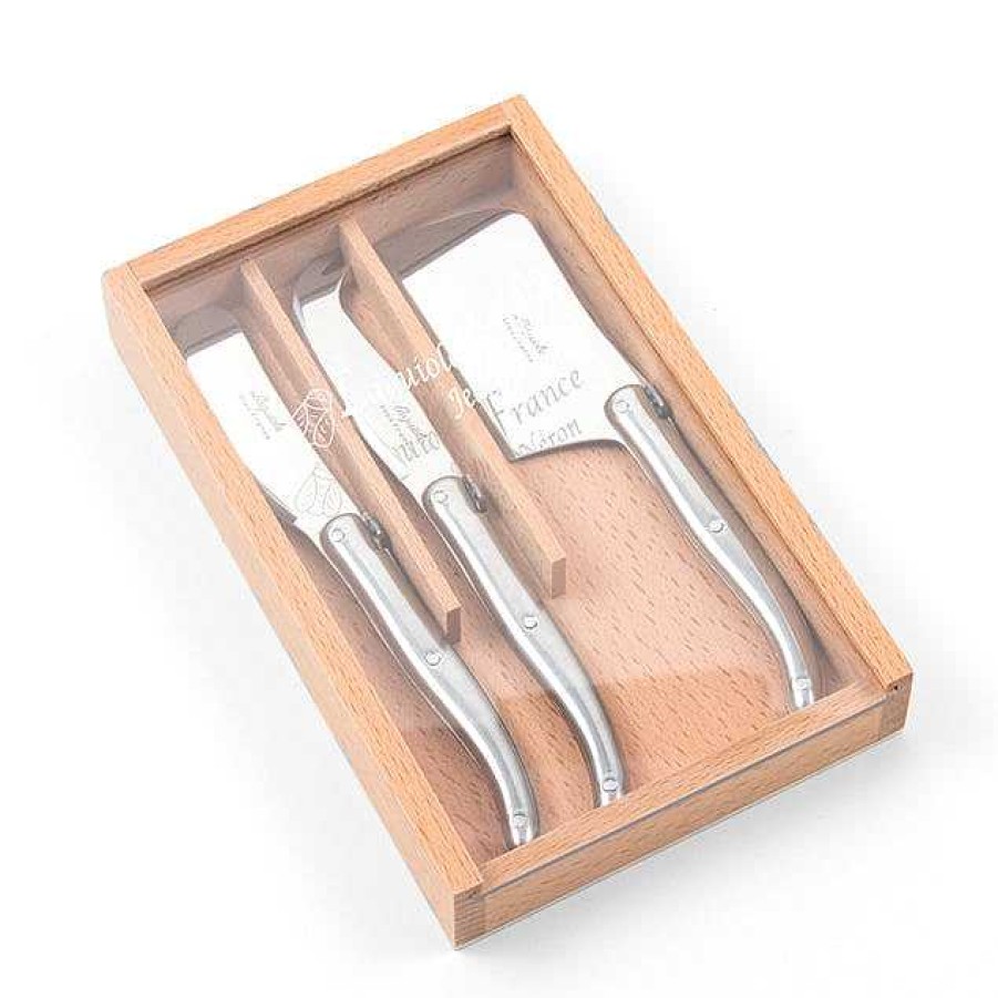 Table Relish Decor | Laguiole Mini Cheese Set - Stainless Steel