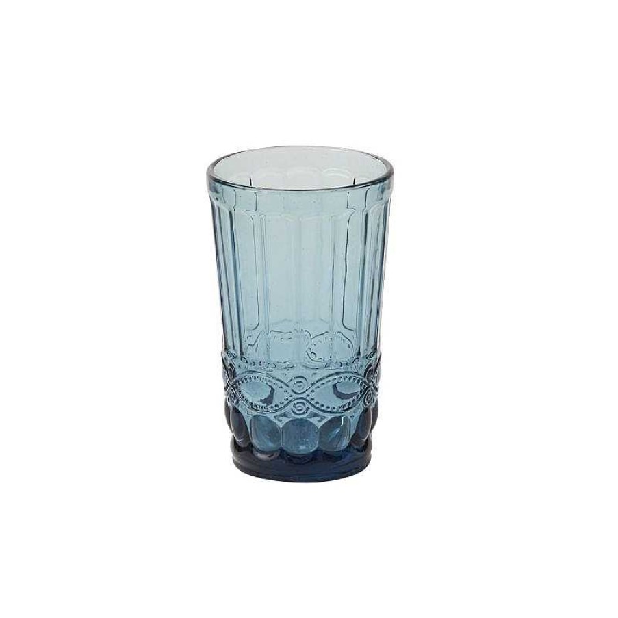 Table Relish Decor | Momento Water Glass - Blue