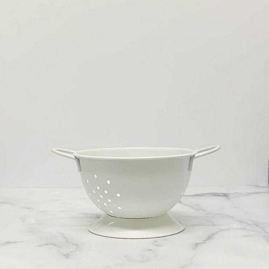 Kitchen Relish Decor | Colander 1 Qt - Matte White