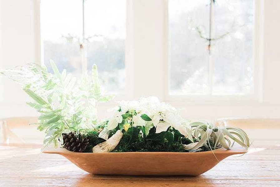 Table Relish Decor | Natural Dough Bowl - Large