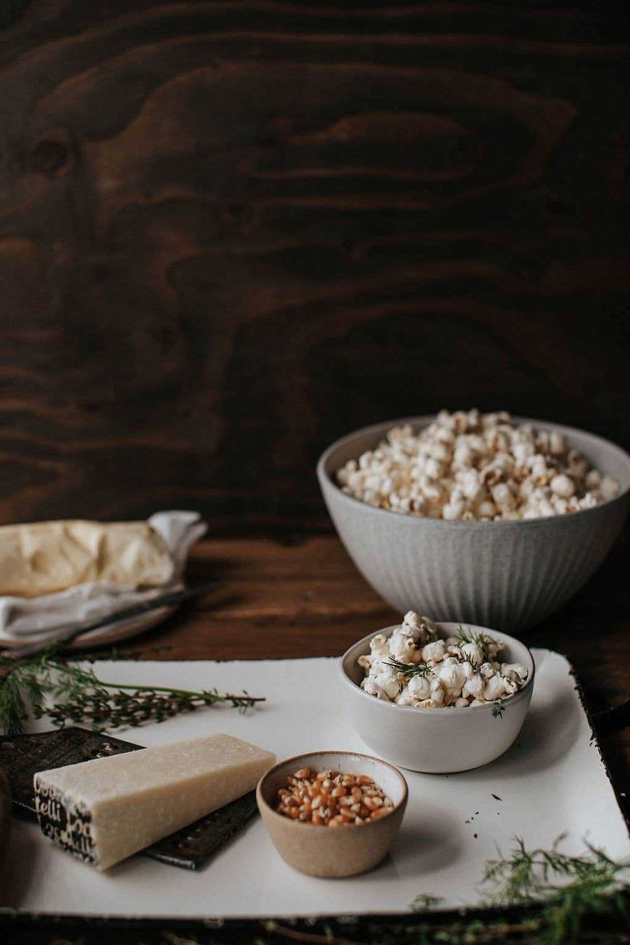 Kitchen Relish Decor | Farm Fresh Yellow Bottled Popcorn