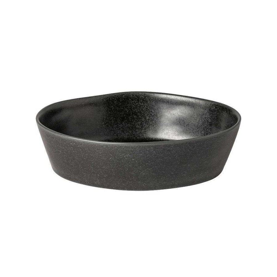 Kitchen Relish Decor | Livia Small Oval Baker - Matte Black