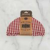 Kitchen Relish Decor | Bowl Cover Set Of 2 - Gingham