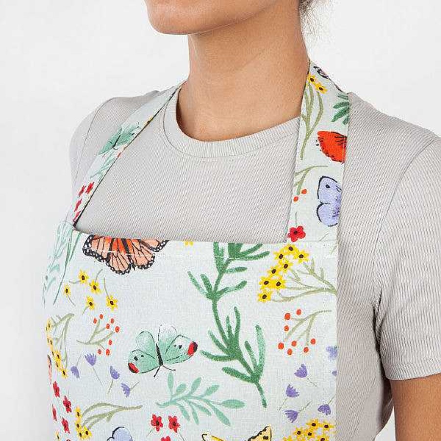 Kitchen Relish Decor | Classic Apron - Morning Meadow