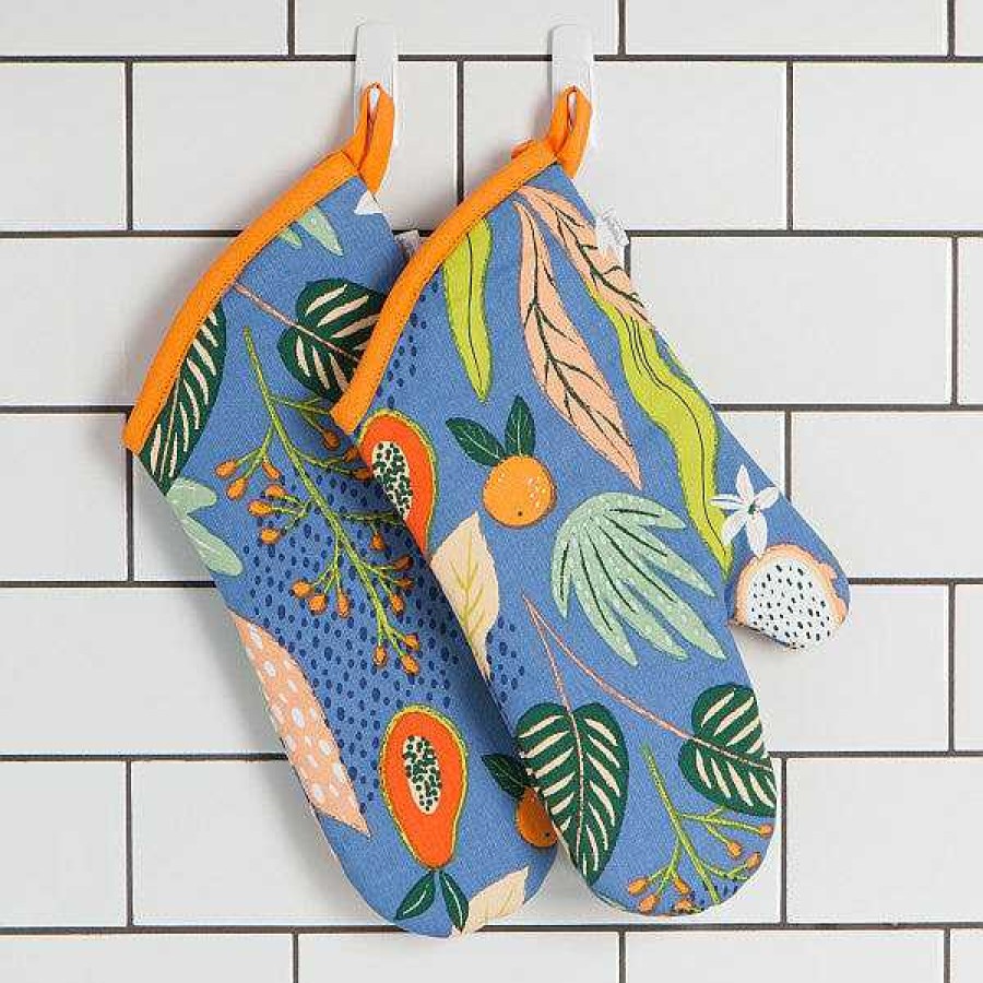 Kitchen Relish Decor | Oven Mitt Set - Paradise