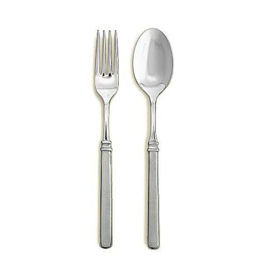 Table Relish Decor | Match Pewter Gabriella Serving Fork & Spoon Set