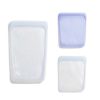 Kitchen Relish Decor | Stasher Starter 3 Pack Bundle - Clear & Lavender