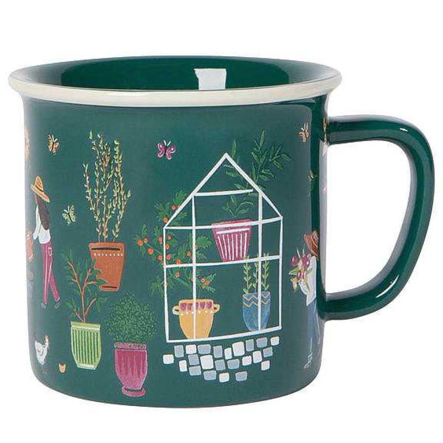 Kitchen Relish Decor | Heritage Mug - Green Thumb