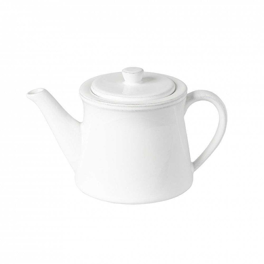 Table Relish Decor | Friso Large Tea Pot - White