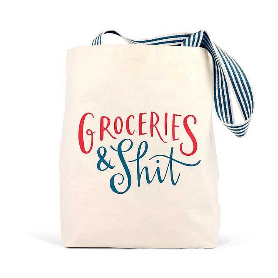 Kitchen Relish Decor | Groceries & Shit Tote Bag