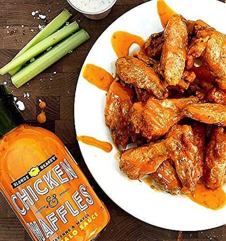 Kitchen Relish Decor | Chicken & Waffles Buffalo Sauce