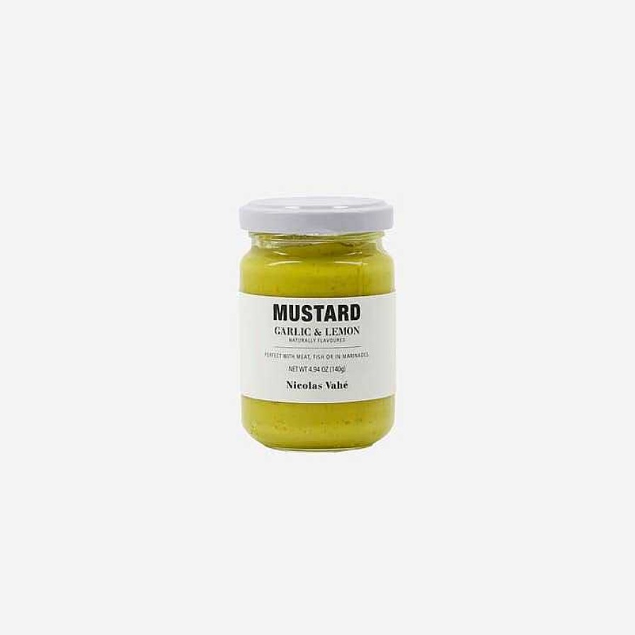 Kitchen Relish Decor | Mustard With Garlic And Lemon